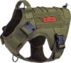 OneTigris Tactical Dog Harness No-Pull Vest (Ranger Green)