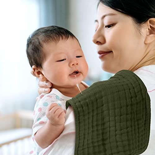 Tallew 8 Pack Baby Burp Cloth - Image 4