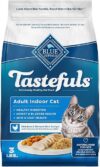 Blue Buffalo Tastefuls Indoor Cat Food, Chicken & Brown Rice, 3-lb. Bag