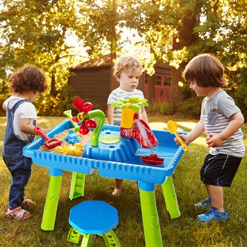 TEMI Sand Water Table Outdoor Toddler Activity - Image 3
