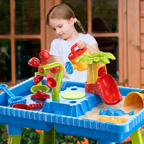 TEMI Sand Water Table Outdoor Toddler Activity - Image 5
