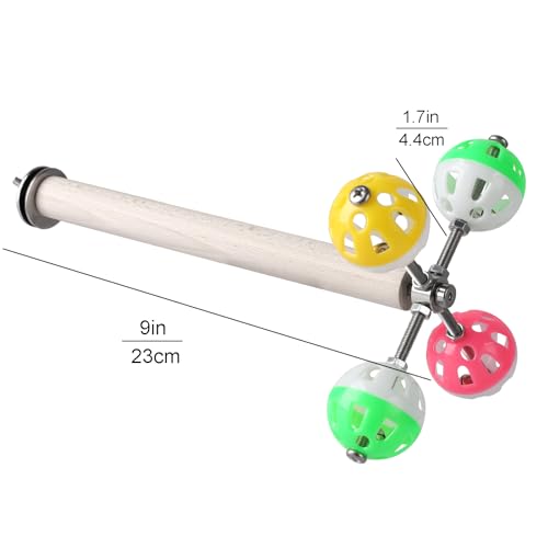 Teniinet Stand Perch Toy with Rotating Balls (1Pcs) - Image 2