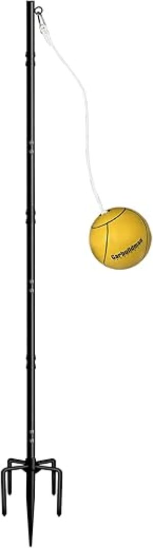 Garbuildman Tetherball Set with Ball & Rope for Backyard