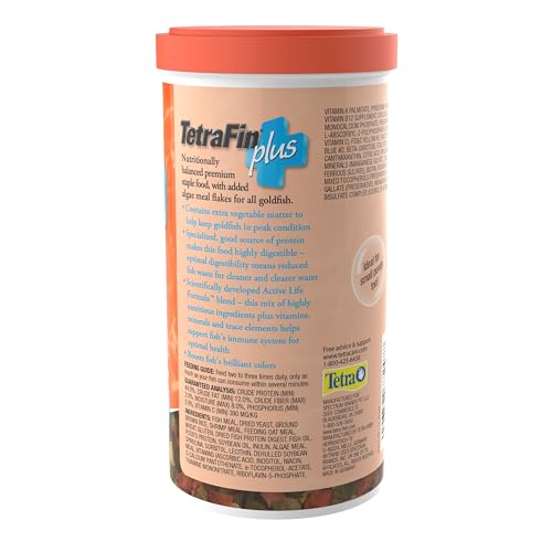 Tetra Goldfish Flakes 7.06 Ounces With Algae - Image 5
