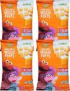 Earth’s Best Toddler Snacks, Organic Cheddar Veggie Puffs, 1.55 oz Bag (Pack of 4)