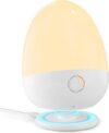 ZUZUKID Touch Night Light: Rechargeable, Portable, Egg Lamp (BPA-Free)