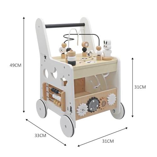 touch us Wooden Baby Walker Activity Cubes - Image 4