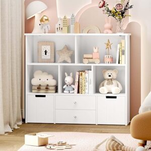 FOTOSOK Toy Storage Organizer With 4 Drawers