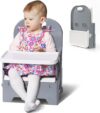 BABELIO Travel Booster Seat For Kitchen Chair