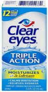 Clear Eyes Triple Action Relief Eye Drops