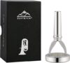 EASTROCK Tuba Mouth Muscle Exerciser, Silver Plated