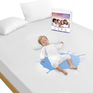 ELELEN Twin Mattress Protector Waterproof Noiseless