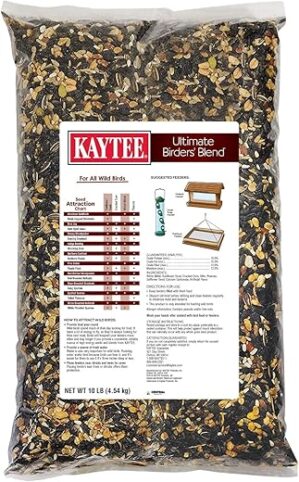 Kaytee Ultimate Birder’s Blend Food Seed, 10 Pound