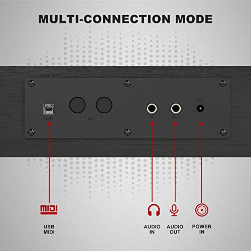 UMOMO 88 Weighted Key Digital Piano Keyboard - Image 5