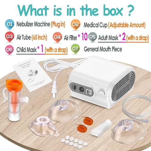UNOSEKS Nebulizer Machine with 1 Set of Kits - Image 4