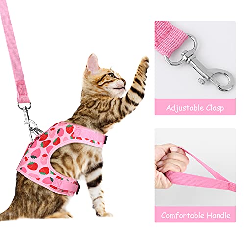 URATOT Cat Harness And Leash Set, X-Small - Image 4