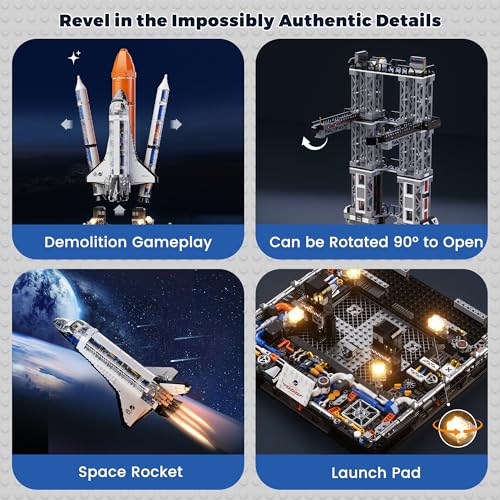VannMold Super Space Shuttle Building Blocks 2226 Pieces - Image 5