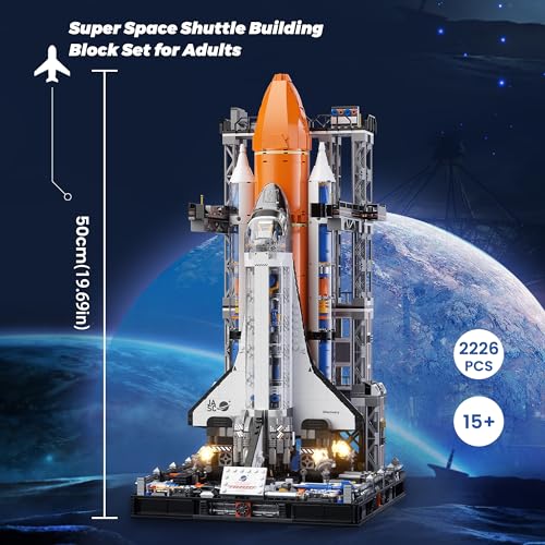 VannMold Super Space Shuttle Building Blocks 2226 Pieces - Image 2