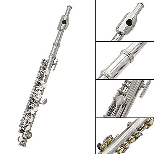 VBESTLIFE Detachable Silver Plated C Piccolo Set - Image 3
