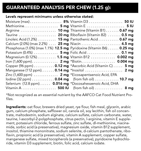 VETRISCIENCE NuCat Multi Vitamin for Cats, 30 Chews - Image 3