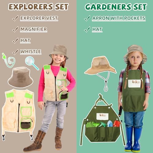 Vicenpal 8 Sets Pretend Play Kids Costumes - Image 4