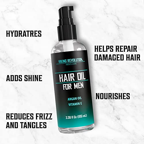 Viking Revolution Hydrating Hair Oil With Vitamin E - Image 4