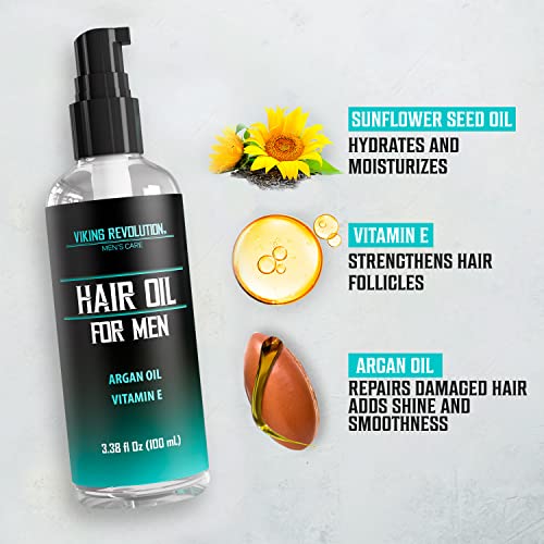 Viking Revolution Hydrating Hair Oil With Vitamin E - Image 2