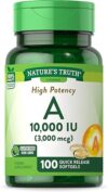 Nature’s Truth Vitamin A 10000 IU 100 Softgels