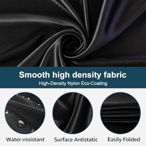 VUELANE Beard Hair Catcher Bib - Black - Image 3