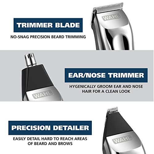 Wahl Rechargeable Lithium Ion Beard Trimmer 9854-600B - Image 3