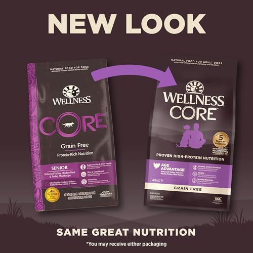 Wellness Core Grain-Free Senior Dog Food, 24-Pound Bag - Image 3