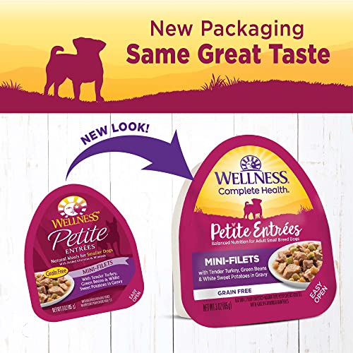 Wellness Petite Entrees Mini Fillets, Tender Turkey, 3-Ounce Cup (Pack Of 24) - Image 2