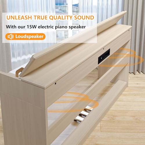 WENCAI 88 Key Electric Piano Weighted Keyboard - Image 5