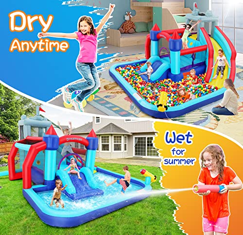 Wesoky Inflatable Bounce House Water Slide - Image 3