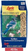 Lyric Wild Bird Mix Seed, 40 lb Bag