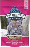 Blue Buffalo Wilderness Grain Free Cat Treats, Chicken & Salmon 2-oz Bag