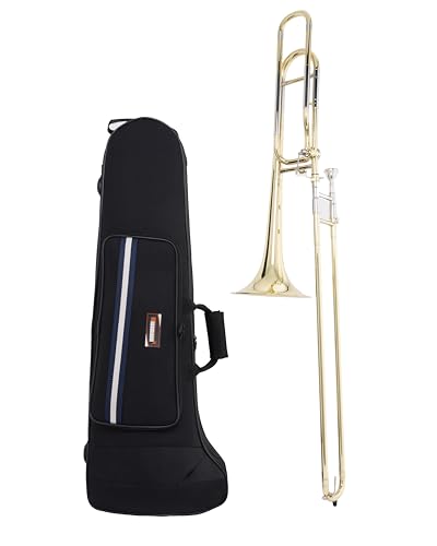 Wisemann Tenor Trombone, DTB-280, Bb/F, Large Bore - Image 5