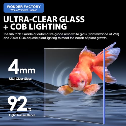 Wonderfactory 3 Gallon Aquarium AIO Starter Kit - Image 5