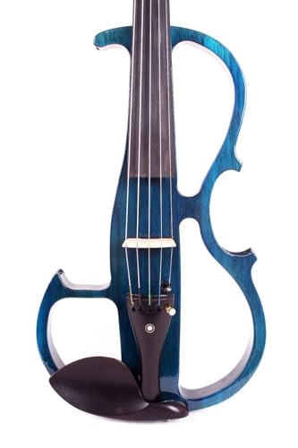 WUQIMUSC Electric Viola 16 Inch EL8 (Blue-5 String) - Image 3
