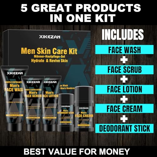 XIKEZAN Mens Skin Care Kit - Image 2