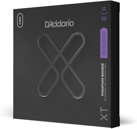 D'Addario XT Phosphor Bronze Acoustic Guitar Strings XTAPB1152