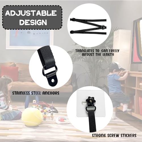 Xtlonbom Baby Proofing Kit With TV Straps - Image 3