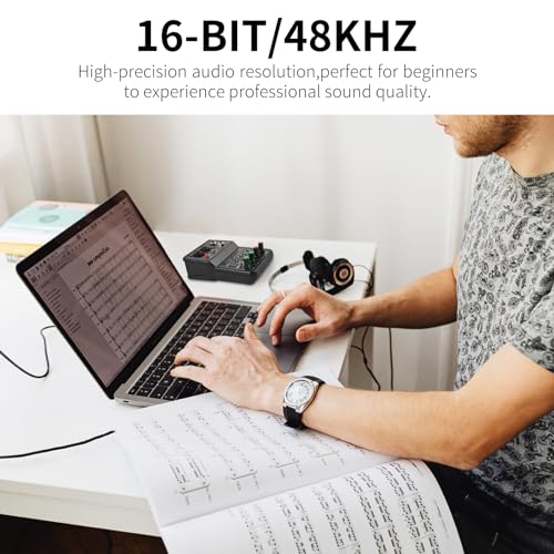 XTUGA USB Audio Interface XLR With Microphone Jack - Image 2