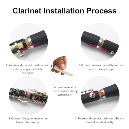 Yasisid Clarinet For Beginner With Stand, Case - Image 3