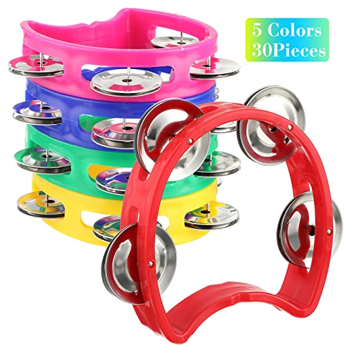 Yeshone Tambourine Bulk Noise Makers, 30 Pack - Image 3