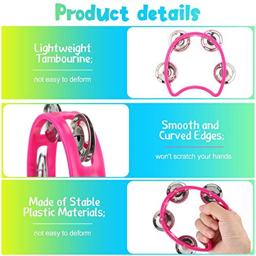 Yeshone Tambourine Bulk Noise Makers, 30 Pack - Image 4