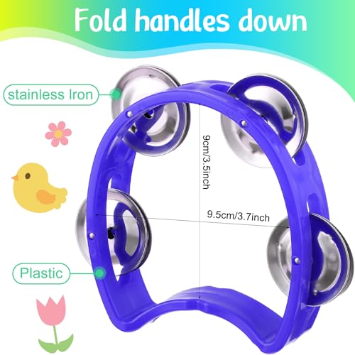 Yeshone Tambourine Bulk Noise Makers, 30 Pack - Image 2