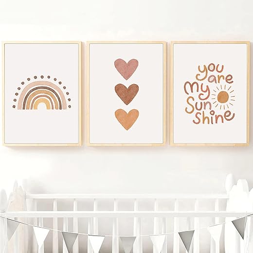 PUYIQARE You Are My Sunshine Canvas Wall Art