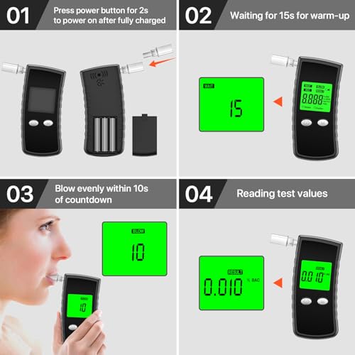 YYBNN Alcohol Breathalyzer - Image 4