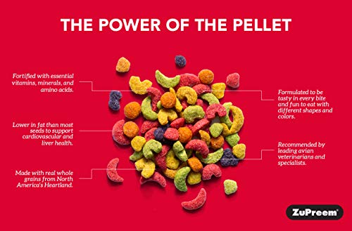 ZuPreem FruitBlend Pellets Bird Food, 3.5 lb - Image 2